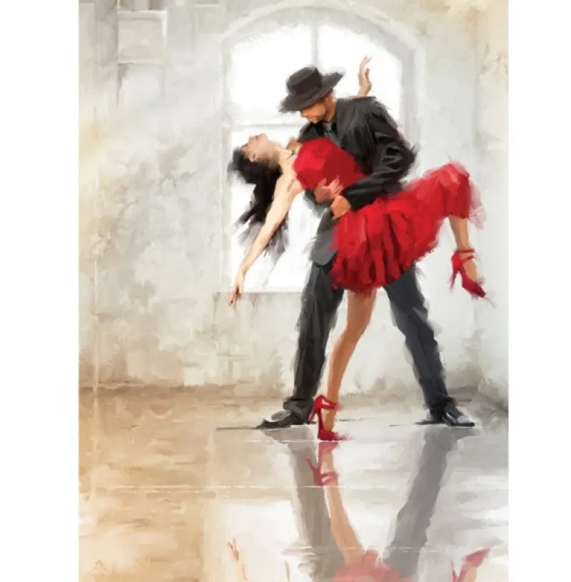 Art Puzzle - The Dance of the Passion - 1000 Piece Jigsaw Puzzle Online
