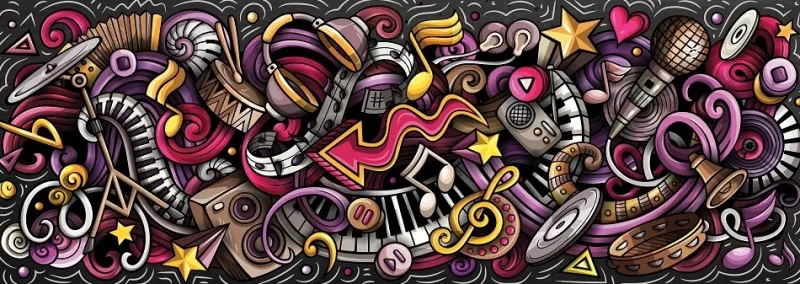 Art Puzzle - The Elements of the Rhythm - 1000 Piece Jigsaw Puzzle Best