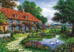Art Puzzle - The Garden - 1500 Piece Jigsaw Puzzle Hot
