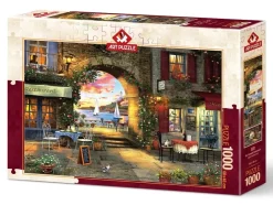 Art Puzzle - The Seaside Restaurant - 1000 Piece Jigsaw Puzzle Fashion