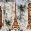 Art Puzzle - Three Cities - Three Towers - 1000 Piece Jigsaw Puzzle Hot
