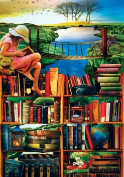 Art Puzzle - Traveler - 1000 piece jigsaw puzzle Best