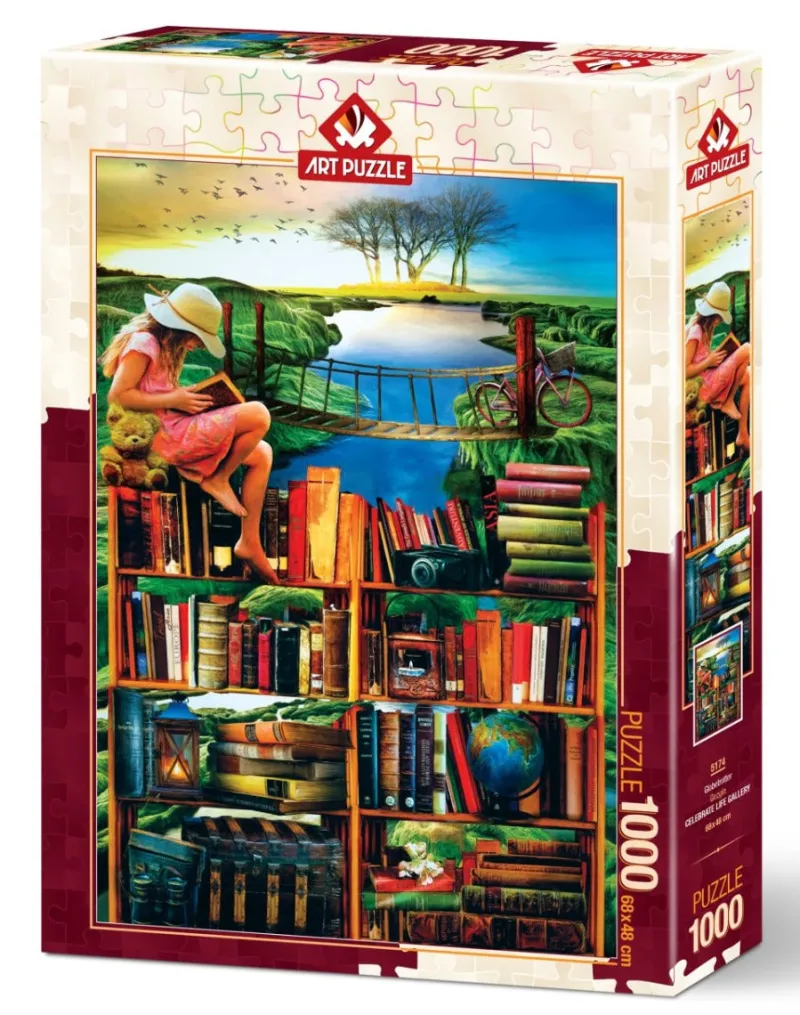 Art Puzzle - Traveler - 1000 piece jigsaw puzzle Best