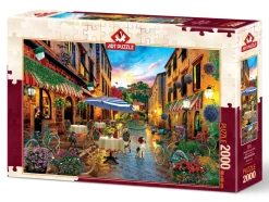 Art Puzzle - Traveling in Italy - 2000 Piece Jigsaw Puzzle New