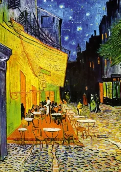 Art Puzzle - Vincent Van Gogh - Café Terrace at Night, 1888 - 1000 Piece Jigsaw Puzzle New