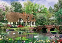 Art Puzzle - Water Lilies - 1000 piece jigsaw puzzle Hot
