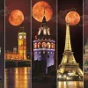 Art Puzzle - Wonderful Moon - 1500 Piece Jigsaw Puzzle Best