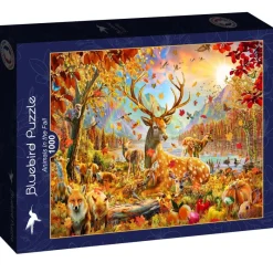 Bluebird - Animals In the Fall - 1000 Piece Jigsaw Puzzle Sale