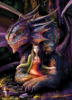 Bluebird - Anne Stokes - Spirit Dragon - 1000 Piece Jigsaw Puzzle Hot