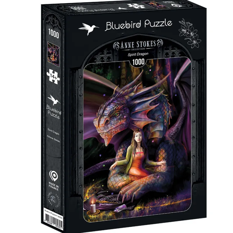 Bluebird - Anne Stokes - Spirit Dragon - 1000 Piece Jigsaw Puzzle Hot
