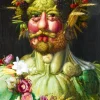 Art by Bluebird Bluebird - Arcimboldo - Rudolf II of Habsburg as Vertumnus, 1590 - 1000 Piece Jigsaw Puzzle Online