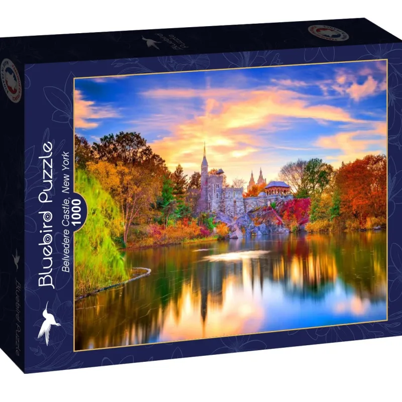 Bluebird - Belvedere Castle, New York - 1000 Piece Jigsaw Puzzle Fashion