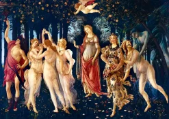 Art by Bluebird Bluebird - Botticelli - La Primavera (Spring), 1482 - 1000 Piece Jigsaw Puzzle New