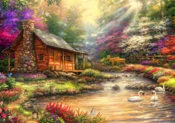 Bluebird - Brookside Retreat - 1000 Piece Jigsaw Puzzle Fashion