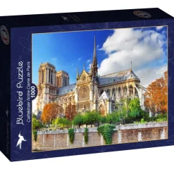 Bluebird - Cathédrale Notre-Dame de Paris - 1000 Piece Jigsaw Puzzle Online