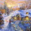 Bluebird - Christmas Cottage - 1000 Piece Jigsaw Puzzle Best