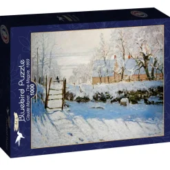 Bluebird - Claude Monet - The Magpie, 1869 - 1000 Piece Jigsaw Puzzle Discount