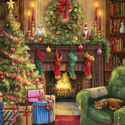 Bluebird - Cozy Christmas Evening - 1000 Piece Jigsaw Puzzle Fashion