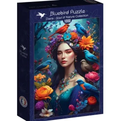 Bluebird - Diana - Soul of Nature Collection - 1000 Piece Jigsaw Puzzle Outlet