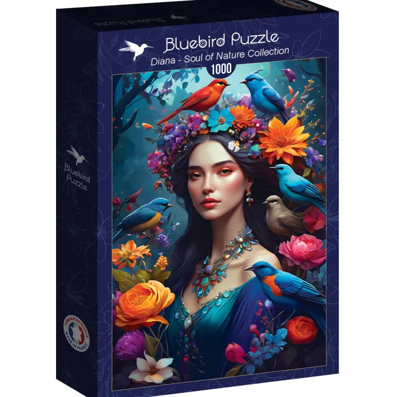 Bluebird - Diana - Soul of Nature Collection - 1000 Piece Jigsaw Puzzle Outlet