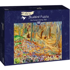 Art by Bluebird Bluebird - Edvard Munch - Elm Forrest in Spring, 1923 - 1000 Piece Jigsaw Puzzle Outlet