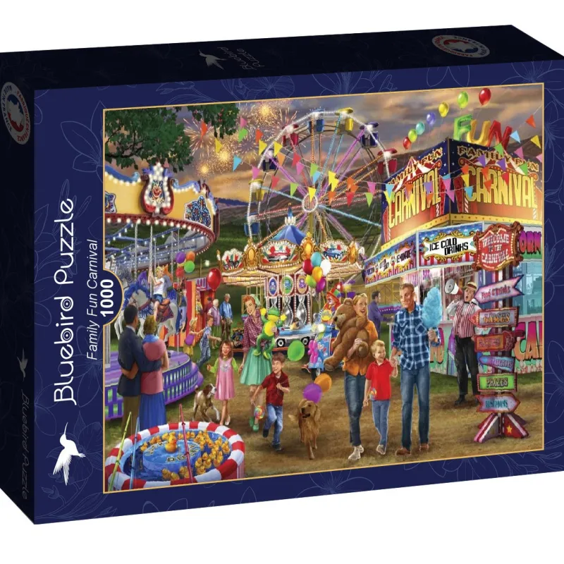 Bluebird - Family Fun Carnival - 1000 Piece Jigsaw Puzzle Clearance