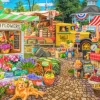 Bluebird - Farmers Market Spring Summer Season - 1000 Piece Jigsaw Puzzle Discount