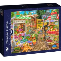 Bluebird - Farmers Market Spring Summer Season - 1000 Piece Jigsaw Puzzle Discount