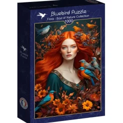 Bluebird - Flora - Soul of Nature Collection - 1000 Piece Jigsaw Puzzle Best