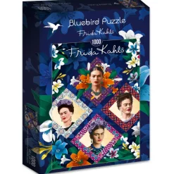 Bluebird - Frida Kahlo - 1000 Piece Jigsaw Puzzle Online