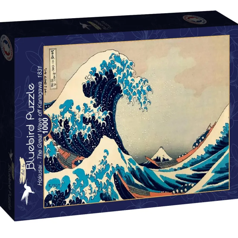 Bluebird - Hokusai - The Great Wave off Kanagawa, 1831 - 1000 Piece Jigsaw Puzzle Hot