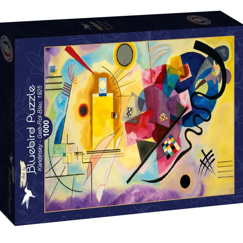 Bluebird - Kandinsky - Gelb-Rot-Blau, 1925 - 1000 Piece Jigsaw Puzzle Best