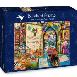 Bluebird - Life is an Open Book Venice - 1000 Piece Puzzle Fashion
