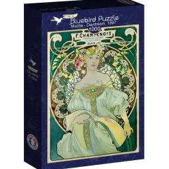 Bluebird - Mucha - Daydream, 1897 - 1000 Piece Jigsaw Puzzle Discount