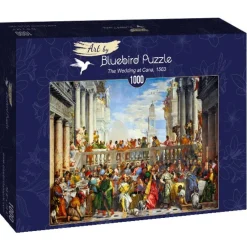 Art by Bluebird Bluebird - Paolo Veronese - The Wedding at Cana, 1563 - 1000 Piece Jigsaw Puzzle Fashion