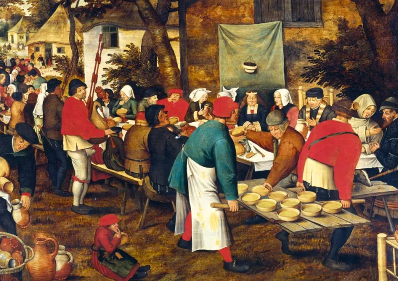 Art by Bluebird Bluebird - Pieter Brueghel the Younger - Peasant Wedding Feast - 1000 Piece Jigsaw Puzzle Discount