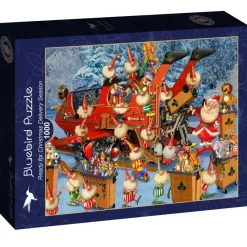 Bluebird - Ready for Christmas Delivery Season - 1000 Piece Jigsaw Puzzle Hot