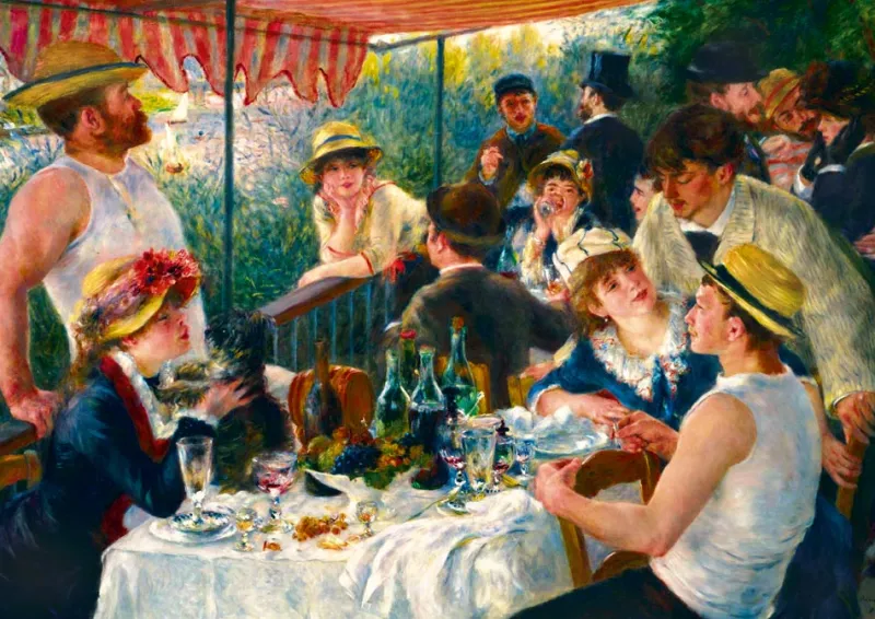Bluebird - Renoir - Luncheon of the Boating Party, 1881 - 1000 Piece Jigsaw Puzzle Best