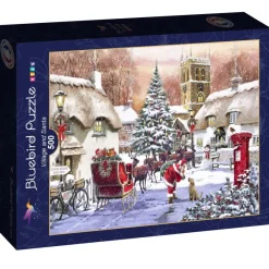 Bluebird - Village and Santa - 500 Piece Jigsaw Puzzle Hot