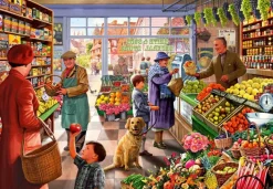 Bluebird - Village Greengrocer - 1000 Piece Jigsaw Puzzle Online