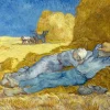 Art by Bluebird Bluebird - Vincent Van Gogh - The siesta (after Millet), 1890 - 1000 Piece Jigsaw Puzzle Best