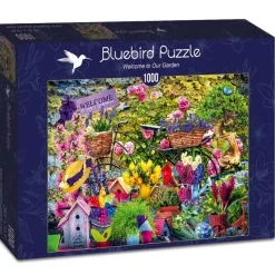 Bluebird - Welcome to Our Garden - 1000 Piece Jigsaw Puzzle Outlet