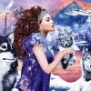 Bluebird - Wolf Queen - 1000 Piece Jigsaw Puzzle New