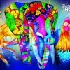 Art by Bluebird Bluebird - Zoo d'Amnéville - Luminescence - 1000 piece jigsaw puzzle Best