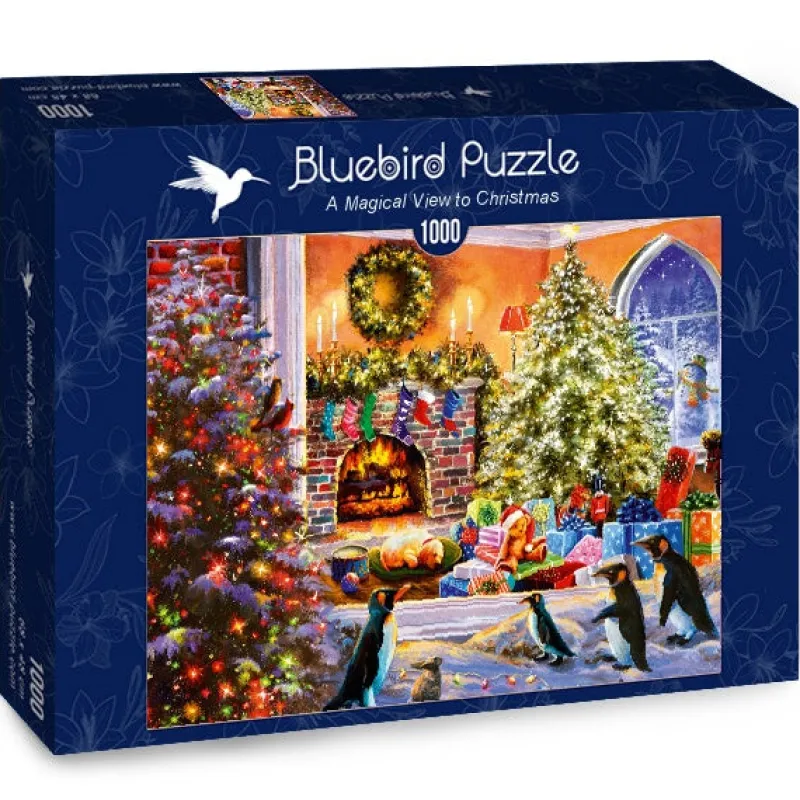 Bluebird Puzzle - A Magical View to Christmas - 1000 Piece Jigsaw Puzzle Sale