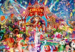 Bluebird Puzzle - A Night at the Circus - 1000 Piece Jigsaw Puzzle Sale