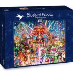 Bluebird Puzzle - A Night at the Circus - 4000 piece jigsaw puzzle New