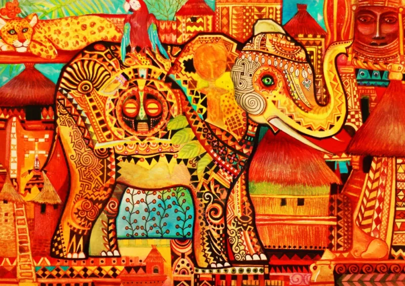 Bluebird Puzzle - Africa - 1000 Piece Jigsaw Puzzle Outlet