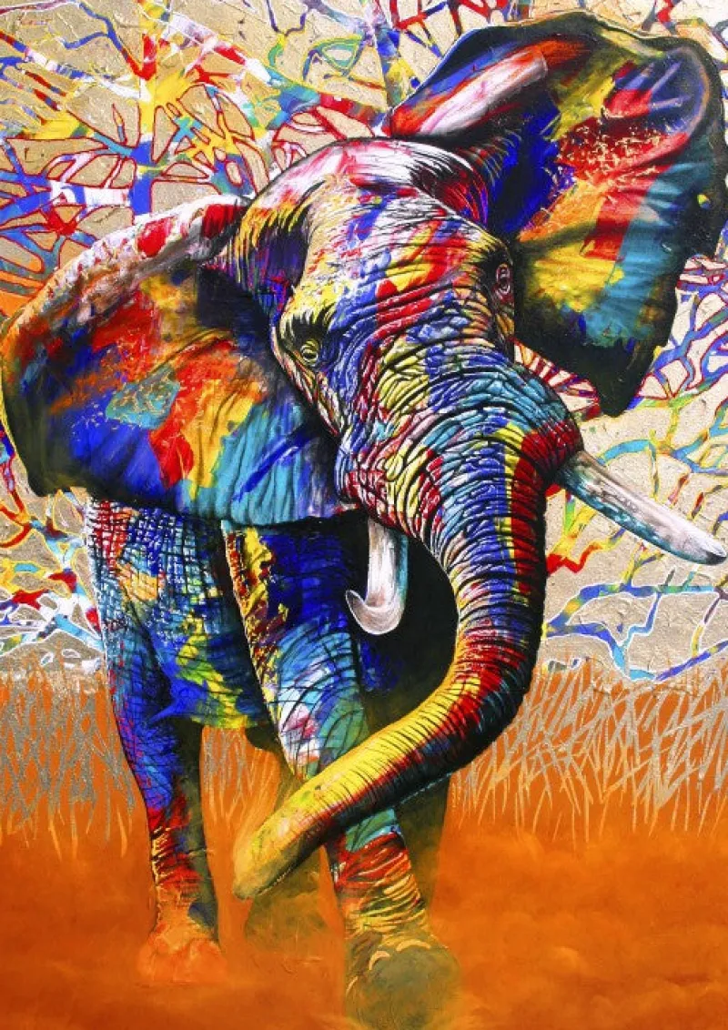 Bluebird Puzzle - African Colours - 1000 Piece Jigsaw Puzzle Outlet