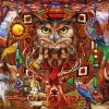 Bluebird Puzzle - Animal Totem - 4000 Piece Jigsaw Puzzle Clearance